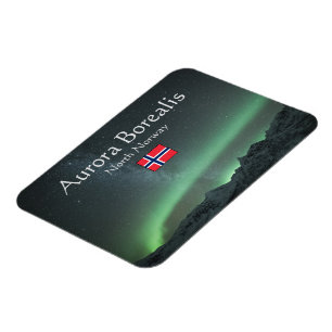 Aurora Borealis North Norge Souvenir Magnet