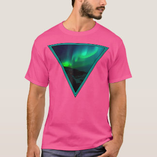 Aurora Borealis Northern Ljus Astronomy T Shirt