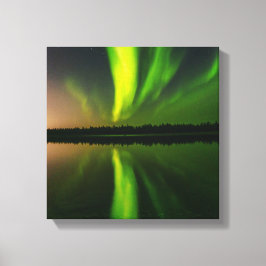 Aurora Borealis Northern ljus Norge Canvastryck