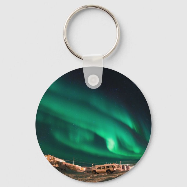 Aurora Borealis Nyckelring (Framsida)