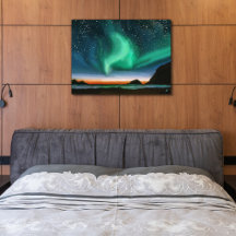 Aurora Borealis - Oljemålning