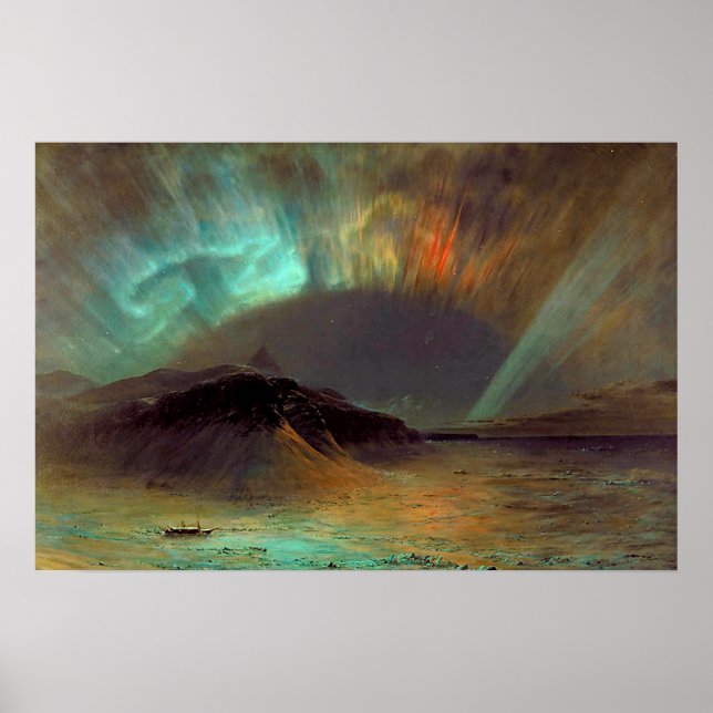 Aurora Borealis Poster (Framsidan)