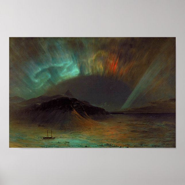 Aurora Borealis Poster (Framsidan)