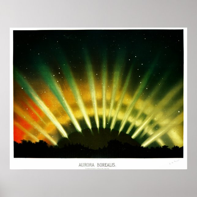 Aurora Borealis Poster (Framsidan)