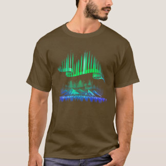Aurora Borealis Sång T Shirt