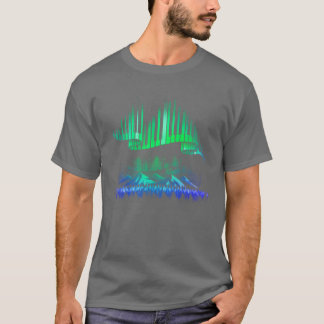 Aurora Borealis Sång T Shirt