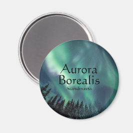 Aurora Borealis Skandinavien Magnet