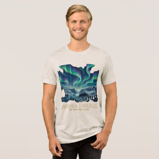 Aurora Borealis T Shirt