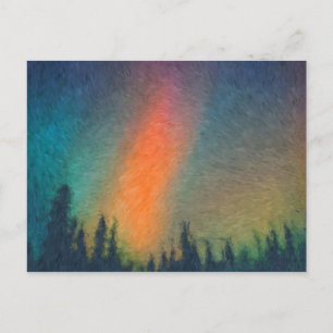 Aurora Borealis Van Gogh Vykort