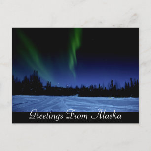 Aurora Borealis vykort