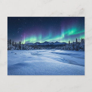 Aurora Borealis Vykort