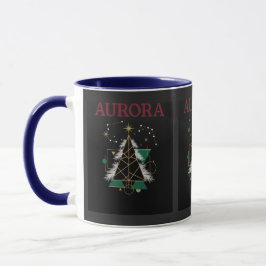 AURORA – Christmas Vector Mug for Winter Holidays Mugg