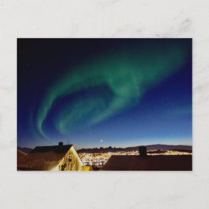Aurora City Helgdag Postcard Helg Vykort