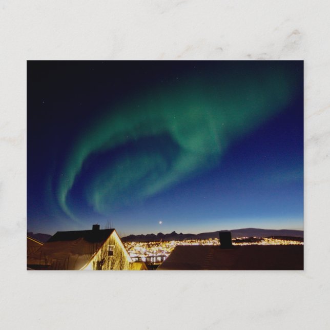 Aurora City Helgdag Postcard Helg Vykort (Framsida)