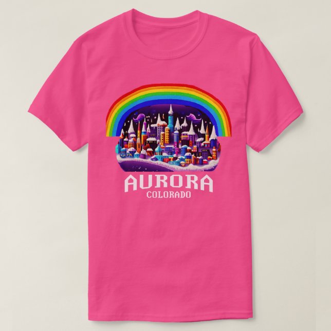 Aurora Colorado T Shirt (Design framsida)