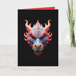 Aurora Dragon Mask Kort