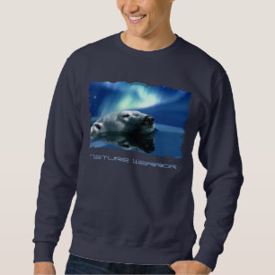 AURORA DREAMING Polar Bear Long-Sleged Shirt Sweatshirt
