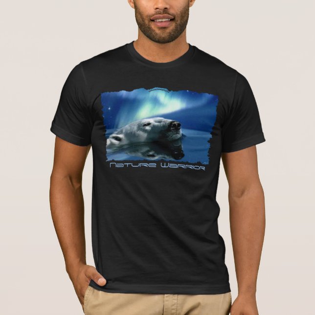AURORA DREAMING Polar Bear Tee Shirt (Framsida)