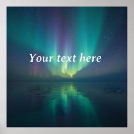 Aurora Dreams - Anpassade Northern Ljus Print Poster