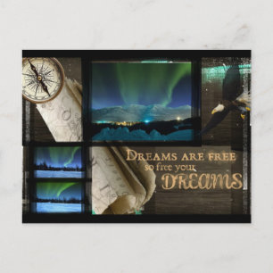 Aurora Dreams-vykort Vykort