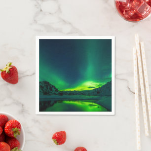 Aurora för bedövande Grönt Pappersservett