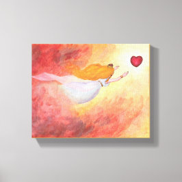 Aurora för målning av konst, kärlek prinsessan canvastryck