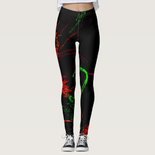 Aurora för natthimmel leggings