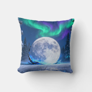 Aurora Full Moon Kuddöverdrag Kudde