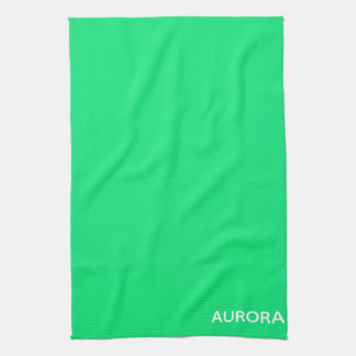Aurora grönt färg namn kökshandduk
