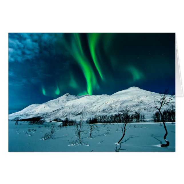 Aurora Hälsningskort (Framsidan Horizontal)