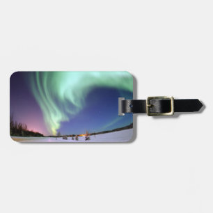 Aurora - härligt nordligt ljus bagagebricka