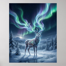 Aurora Hjort Norrsken Poster