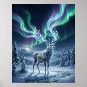 Aurora Hjort Norrsken Poster