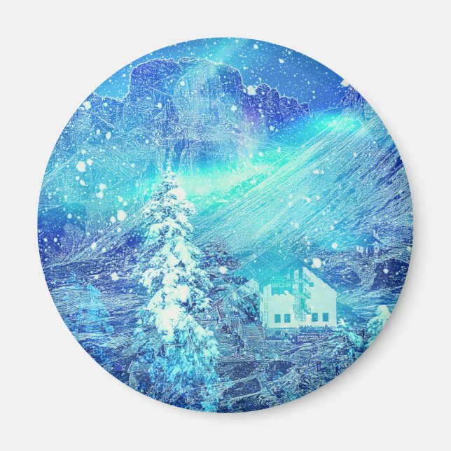 Aurora I Dalar Magnet (Framsidan)