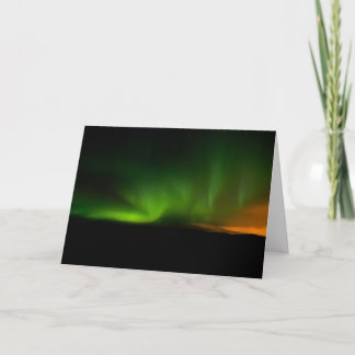 Aurora i den Reykjanes peninsulan #2 Kort