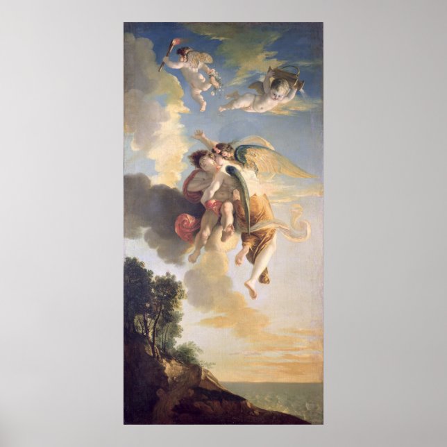 Aurora i höjd med himlen poster (Framsidan)