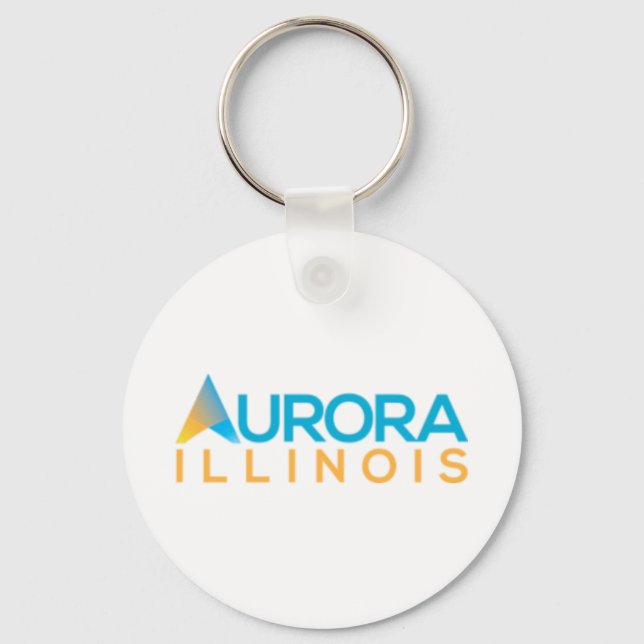 AURORA ILLINOIS NYCKELRING (Framsida)