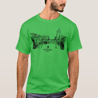 Aurora Illinois TShirt 3 T Shirt