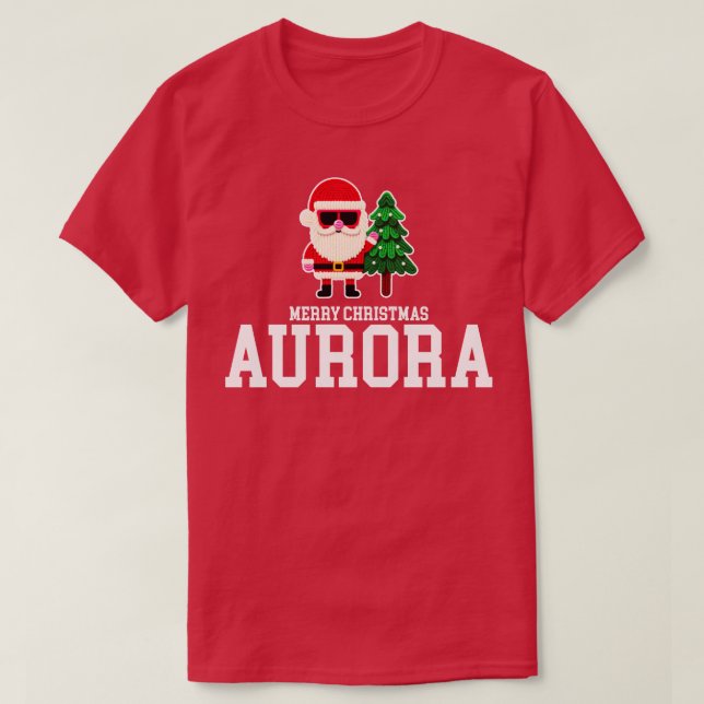 Aurora Julafton T Shirt (Design framsida)