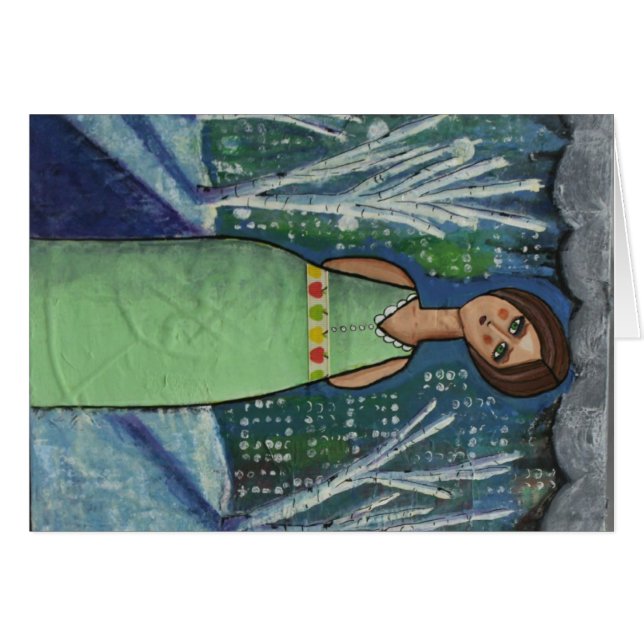 Aurora lämnar staden bakom OBS kort (Framsidan Horizontal)