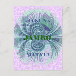 Aurora Matata Art-utskrift Vykort