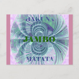 Aurora Matata Art-utskrift Vykort