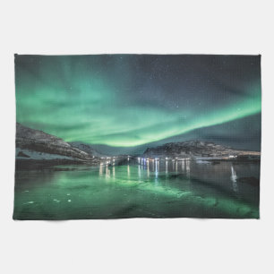 Aurora Natt Kökshandduk