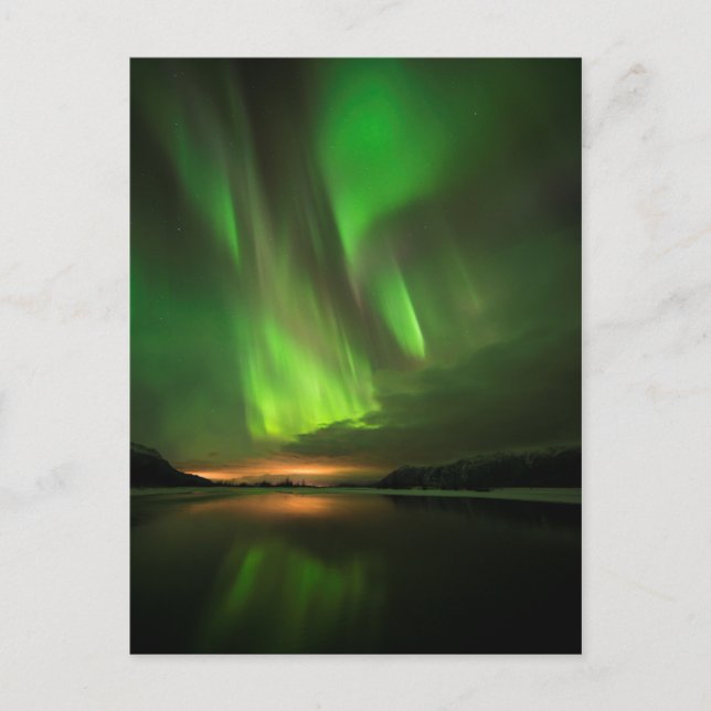 Aurora nedströms vykort (Framsida)
