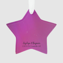 Aurora Norra södra Ljus Ornament