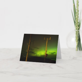 Aurora på den rättframa backen kort
