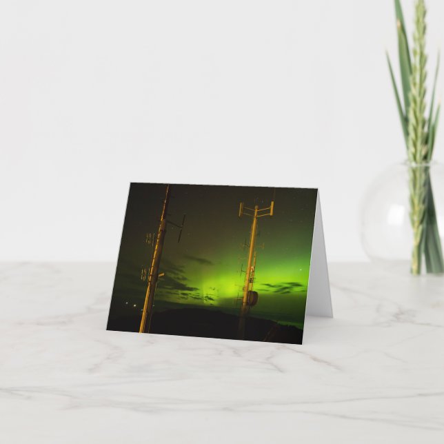 Aurora på den rättframa backen kort (Framsida)