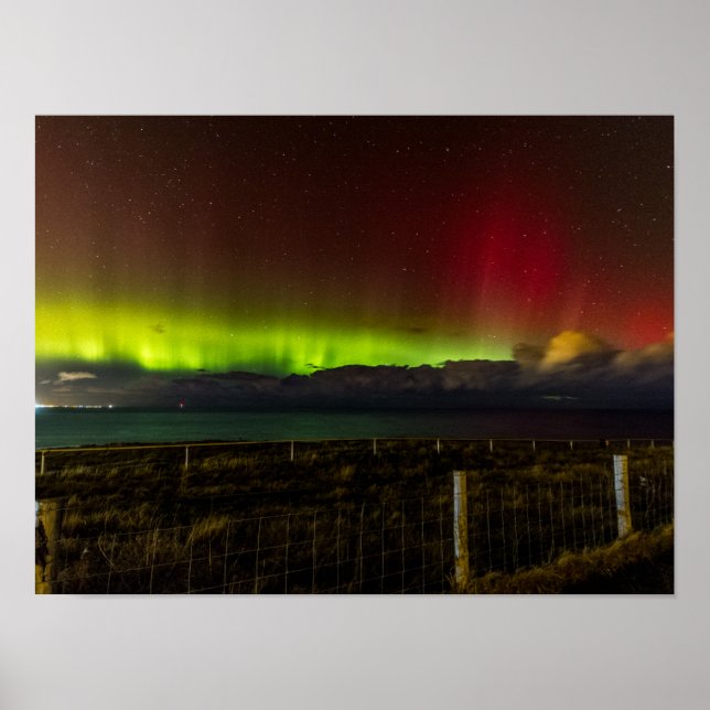 Aurora på South Shields Poster/Skriv ut Poster (Framsidan)