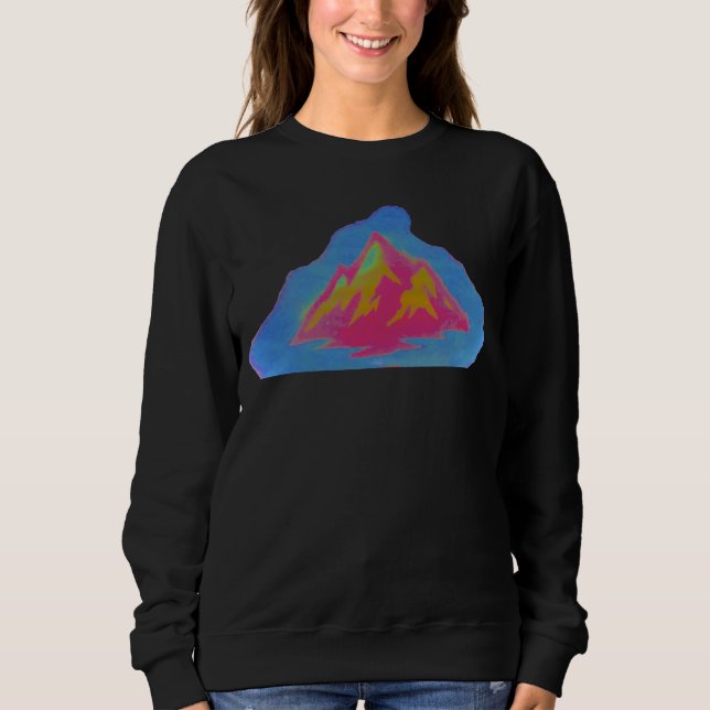 Aurora Peaks T Shirt (Framsida)
