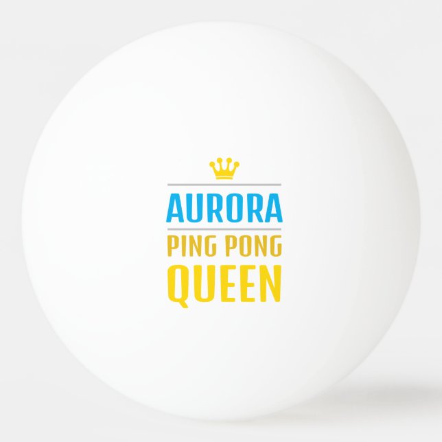 Aurora Pingisboll (Framsidan)